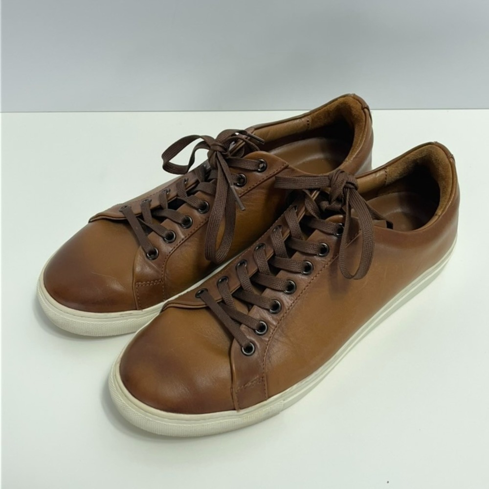Thursday Low Top Leather Sneakers Brown Men size 9 US